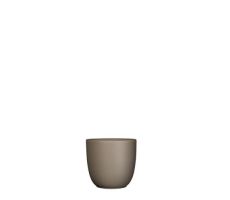 Pot, tusca , taupe, mat, b 10 cm, h 9 cm - afbeelding 2