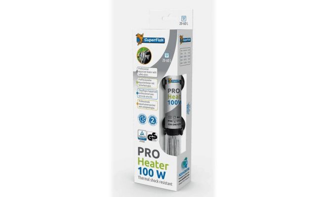 Pro heater, 100w, 20-60 liter, 21 cm, Superfish