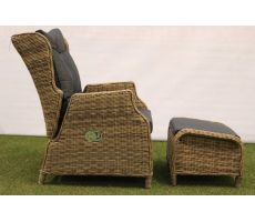 puglia verstelbare stoel met voetenbank - afbeelding 2