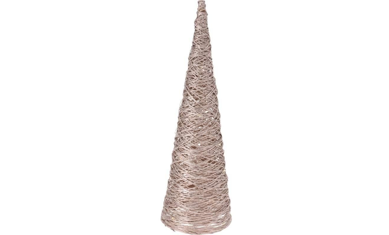 Geometrie Festival ontploffing piramide met 20led, 40cm gold, Led kerstverlichting - Tuincentrum Bull