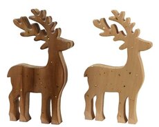 Rendier MDF, H 18 cm, per stuk