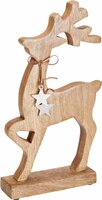 rendier op standaard 36 cm naturel (f 7) - afbeelding 1