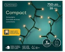 Rice led, compact, L 16M , 750 lights klassiek warm, groen, Led kerstverlichting - afbeelding 2