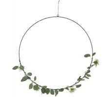 ring 45led 62cm zwart, Led kerstverlichting - afbeelding 3