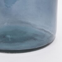 Rioja fles glas l.blauw - H50 x Ø15 cm - afbeelding 3