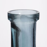 Rioja fles glas l.blauw - H75 x Ø18 cm - afbeelding 2