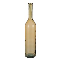 Rioja fles glas oker - H100 x Ø21 cm
