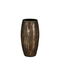 Roel vaas roest - H50 x Ø24 cm