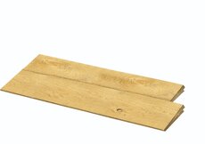 Scandinavisch vuren Zweeds rabat, 1 zijde geschaafd, 1 zijde fijnbezaagd, 1-2,1 x 14,5 x 420 cm, gro
