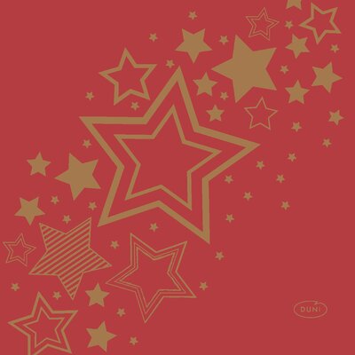 Servet l24b24cm holidaystar rd 20st