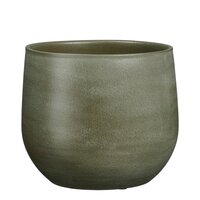 Sevilla pot rond d.groen - H21 x Ø24 cm