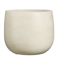 Sevilla pot rond off white - H28 x Ø33 cm