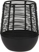 sfeerlicht 12cm metaaldraad zwart
