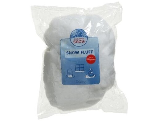 Sneeuw, polyester, 100 gram - afbeelding 1