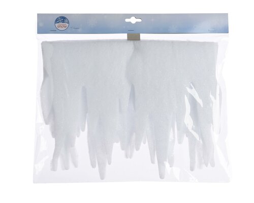 Sneeuwdeken pegelrand, L 200 cm