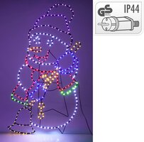sneeuwpop 90cm 326 led - afbeelding 2