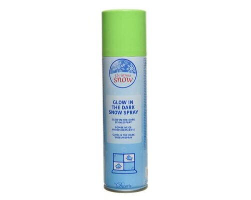 Sneeuwspray, glow in the dark