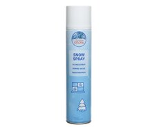 Sneeuwspray metaal, wit, Ø 5,2 cm x H 23,7 cm