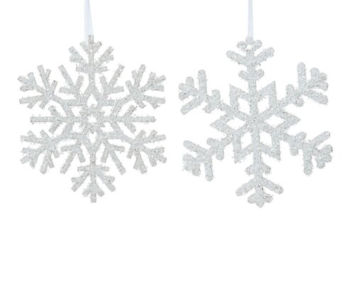 Sneeuwvlok triplex, per stuk