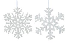 Sneeuwvlok triplex, per stuk