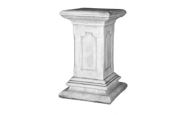 Sokkel, landhuis, beton, l 26 cm, b 26 cm, h 40 cm - afbeelding 1