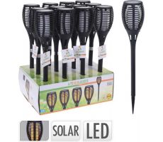 solar fakkel flame led d10xh58cm - afbeelding 1