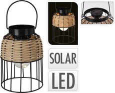 solar lantaarn D 14 x H 20cm - afbeelding 3