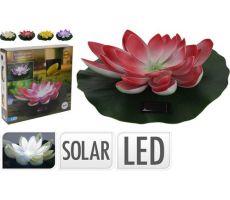 solarlamp lotus 28cm, meerdere kleuren