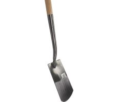 Spade blank geslepen met hals 76cm T-steel