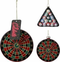 spellen hang deco 9 x 9 x 2 cm - afbeelding 2