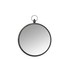 Spiegel, zwart, b 44.5 cm, h 3 cm