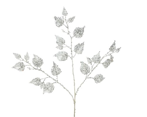 Spray pe, H 68 cm, helder/zilver
