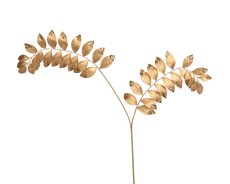Spray polyester, goud, L 27 cm x B 16 cm x H 110 cm