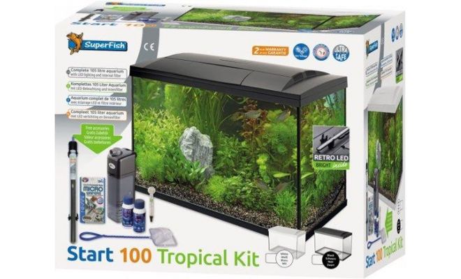 Start 100 tropical kit zwart