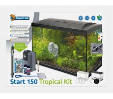 Start 150, tropische vis kit, zwart, Superfish