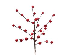 Steker foam berries, H 26 cm