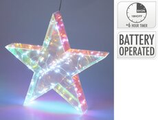 ster regenboog led 30cm
