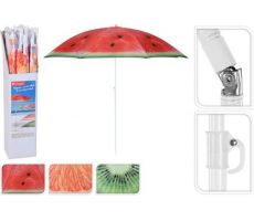 strandparasol dia 180cm, meerdere variaties - afbeelding 1