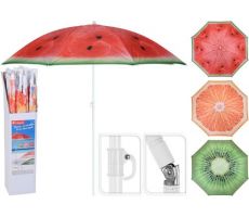 strandparasol dia 180cm, meerdere variaties - afbeelding 2