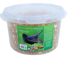 Strooivoer, muesli, 4 seizoenen, emmer, 2 liter