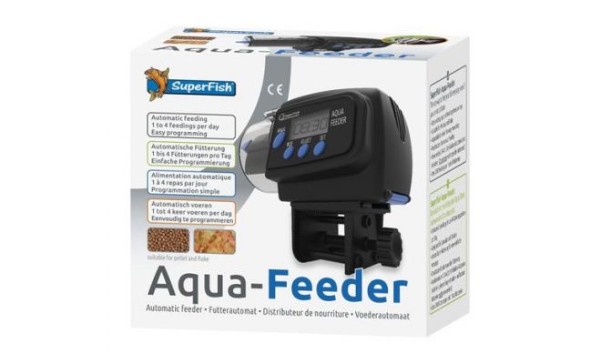 SUPERFISH Aqua feeder zwart