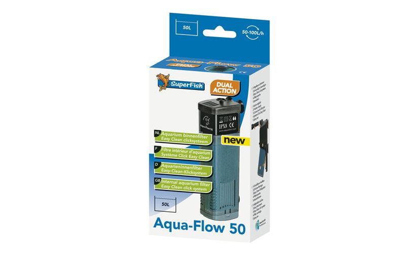 Bergbeklimmer Belastingen Mantel SUPERFISH Aquaflow 50 filter 100 l/h - Tuincentrum Bull