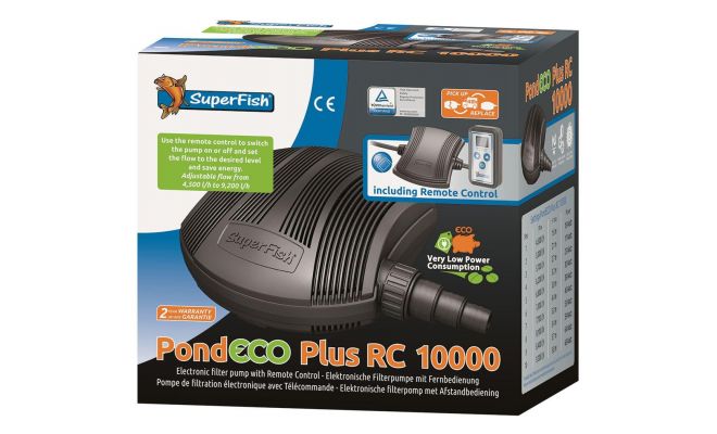 SUPERFISH Pond eco plus rc 10.000, luchtpomp