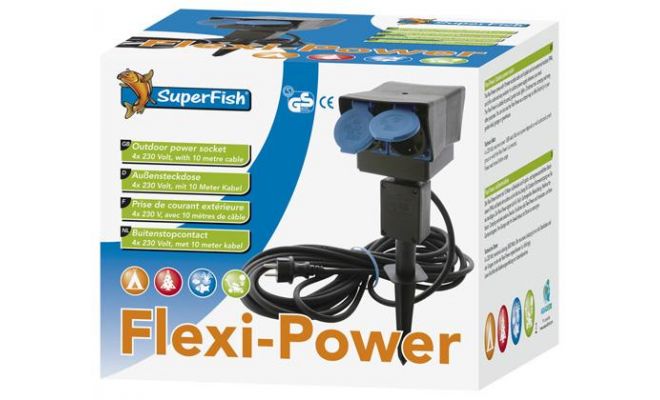 SUPERFISH Stekkerdoos flexi power l8m