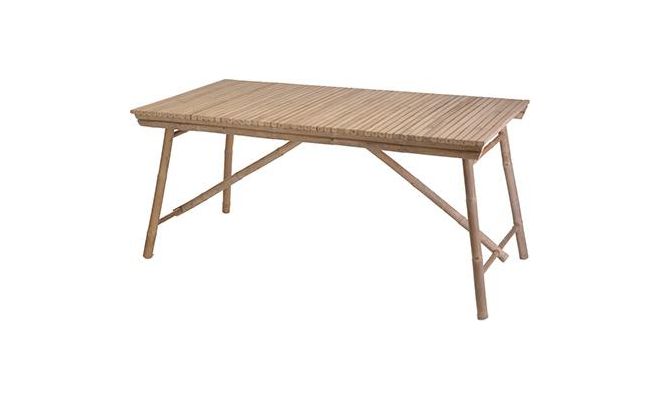 tafel bamboe 160x78x74cm