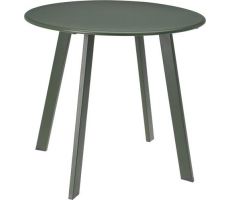 tafel rond 50cm mat groen - afbeelding 3