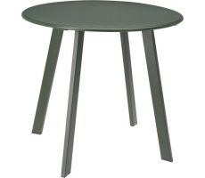 tafel rond 50cm mat groen - afbeelding 1