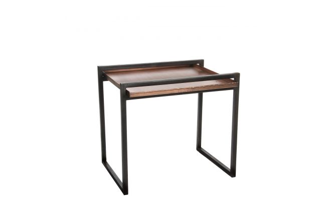 Tafel rowan l39.5b39.5h36cm koper - afbeelding 1