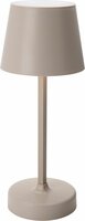 tafellamp 10 x 26 cm cream - afbeelding 1