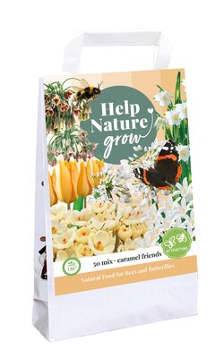 Tas 50 Caramel Friends 'Help Nature Grow', 1 stuks